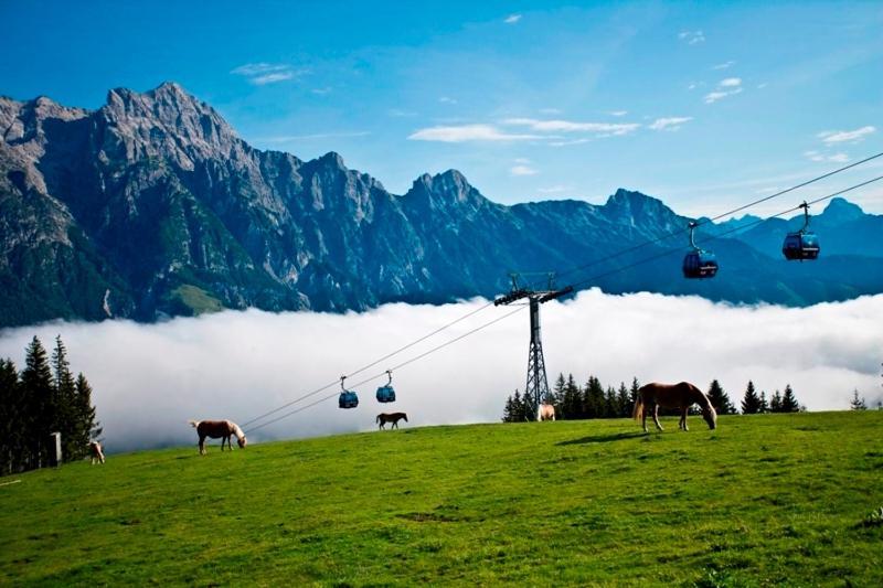 Appartment Scheiber Leogang Bagian luar foto